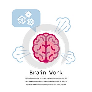 Brain work concept