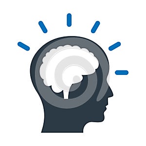 Brain, brainwash Vector Icon which can easily modify