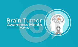 Brain Cancer awareness month is observed each year in May.