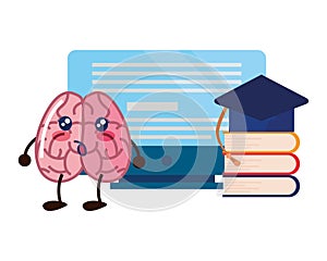 Brain cartoon education