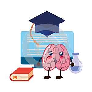 Brain cartoon education