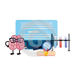 Brain cartoon education