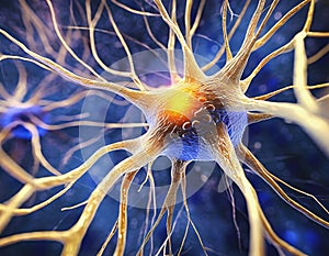 Brain cell synapse