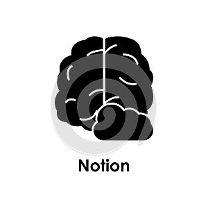 brain, cloud, notion icon. Element of business icon for mobile concept and web apps. Detailed brain, cloud, notion icon can be