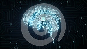 Brain CPU chip, grow artificial intelligence