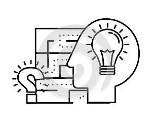 Brain creativity idea