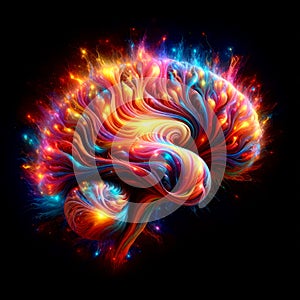 Creativity abstract human mind