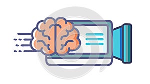 Brain Data Input: Learning and Knowledge Processing, vector design Generative AI