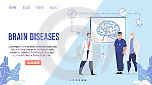 Brain Disease Risks Dangers Medical Landing Page