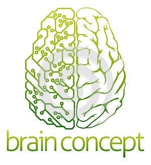 Brain electrical circuit design