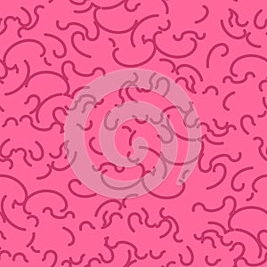 Brain gyrus pattern seamless. Brains background. Vector texture