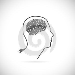 Brain Idea Illustration