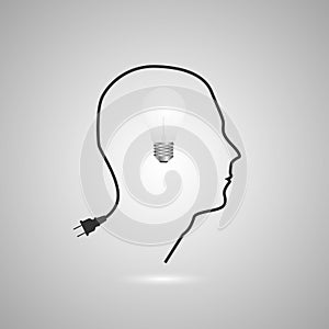 Brain Idea Illustration