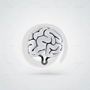 brain lamp vector icon left and right: i have an idea