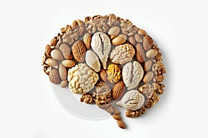 brain made of nuts