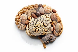 brain made of nuts