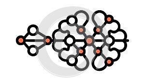 Brain Mechanics, Intellectual Process, Cognitive Function, vector design Generative AI