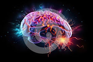 brain neurontransmitters neurodegeneration, neurogenesis and neuromodulation in tackling neurological disorders with Neuroimaging. photo