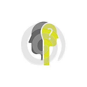 Brain, philosophy icon. Element of Science experiment icon for mobile concept and web apps. Detailed Brain, philosophy can be used