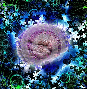 Brain Puzzle Radiate