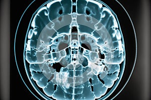 brain scan x-ray after stroke Generative AI