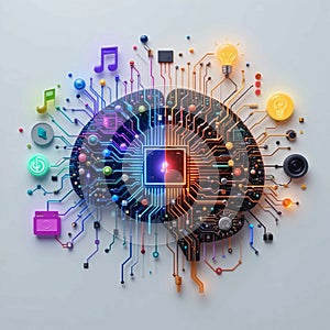 Creative Intelligence Circuit â Strategic Icons