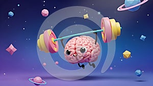 Brain Training Strong Mind Lifting Weights in Space