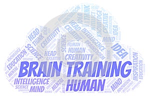 Brain Training word cloud