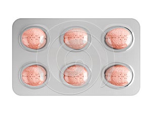 Brain treatment concept