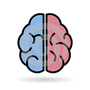 Brain vector icon