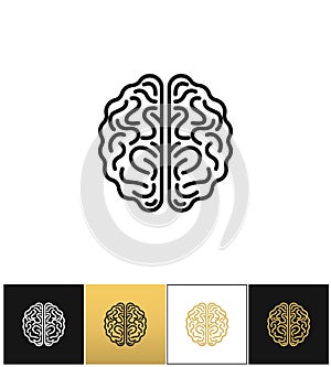 Brain vector icon