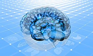 Brain. Virtual medicine, remote diagnostics. Brain research