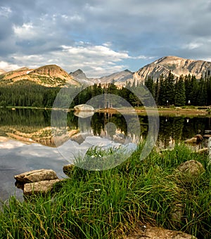 Brainard lake reflections