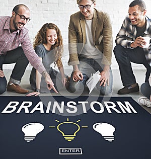 Brainstorm Creative Ideas Discussion Thinking Concept