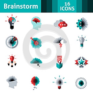 Brainstorm Icons Set