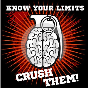 Brainstorm - idea. Brain Grenade