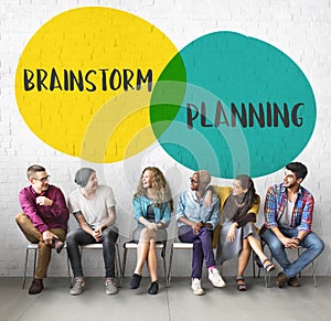 Brainstorm Planning Ideas Leadership Motivation Concept