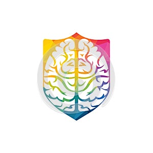 Brainstorm power thinking brain icon.