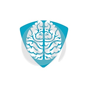 Brainstorm power thinking brain icon.