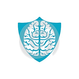 Brainstorm power thinking brain icon.