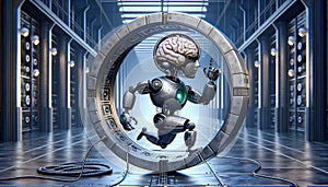 Brainwave Peacekeeper: Gateway Encounter - AI generated image