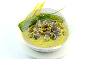 Braised Belitung Seafood in Spicy Milk or Siput Sedut Masak Lemak Cili Api