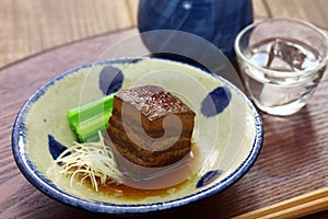 Braised pork belly, dongpo pork photo