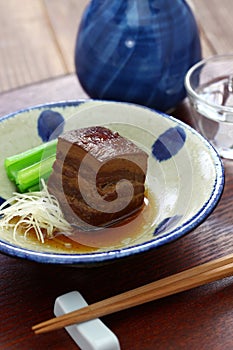 Braised pork belly, dongpo pork photo