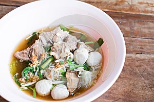 Braised pork Clear Soup