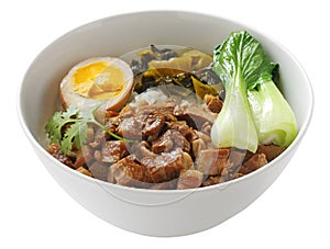 Braised pork rice , taiwanese cuisine