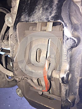 Brake Caliper Sensor and Pads