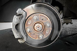 Brake discs and brake pads