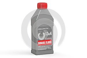 Brake Fluid, 3D rendering