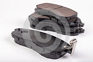 Brake pad for a passenger car. New spare parts for car repairs